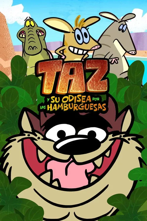 Póster de Taz: búsqueda de hamburguesa