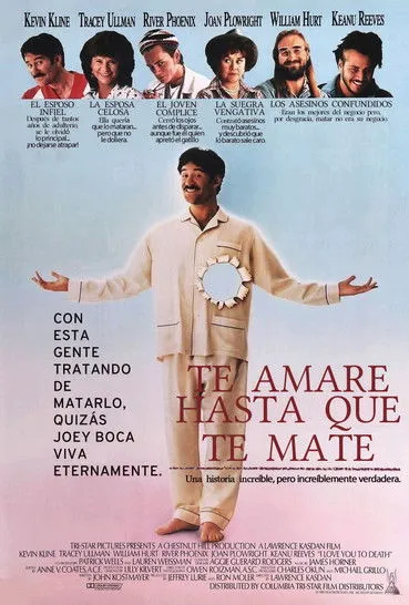 Kevin Kline interpreta a Joey Boca en Te amaré hasta que te mate