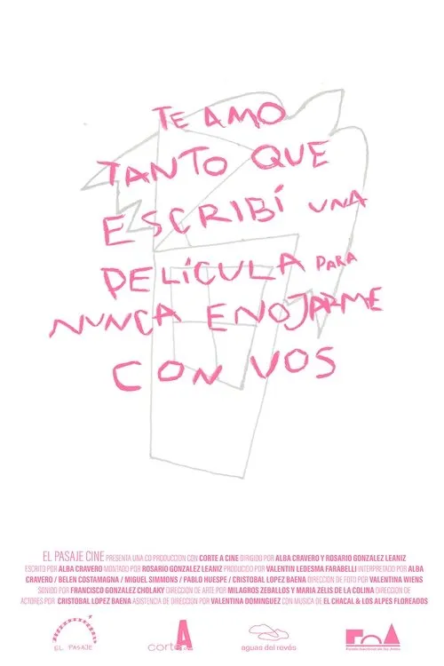 Cristóbal Lopez Baena interpreta a  en Te amo tanto que escribí una película para nunca enojarme con vos