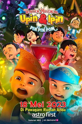 Siti Khairunnisa interpreta a Ros en Teater Muzikal Upin & Ipin Pin Pin Pom!