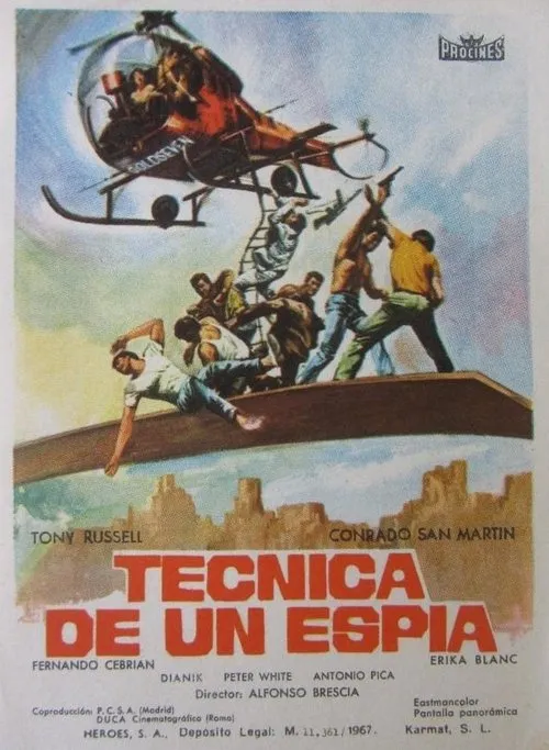 Tony Russel interpreta a Alan Milner (as Tony Russell) en Técnica de un espía