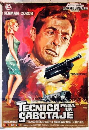 Germán Cobos interpreta a Danny O'Connor / Agent Z-55 en Técnica para un sabotaje