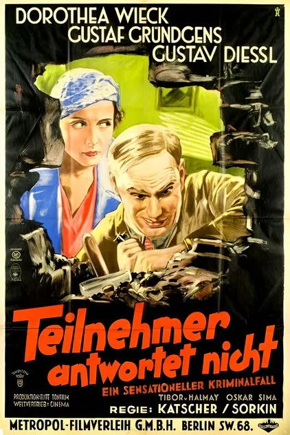 Póster de la película Teilnehmer antwortet nicht