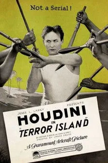 Harry Houdini interpreta a Harry Harper en Terror Island