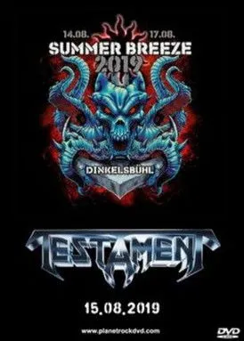 Póster de Testament - Live Rockpalast - Summer Breeze Festival -  August 15, 2019