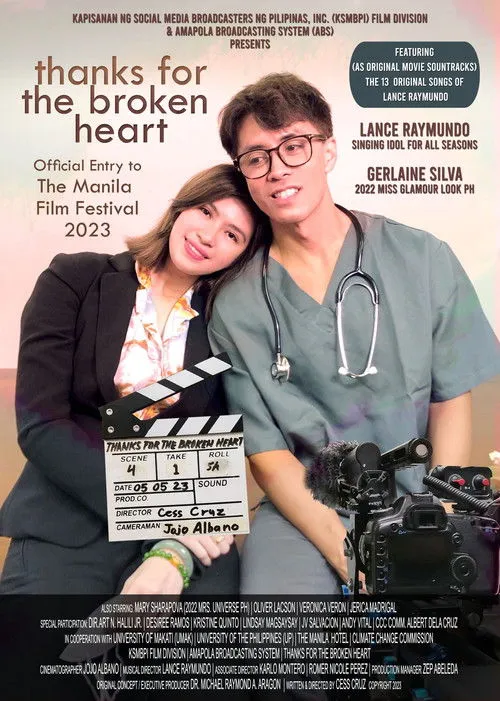 Póster de Thanks for the Broken Heart