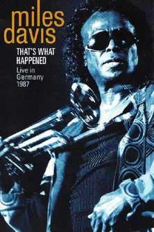 Póster de That's What Happened - Live in Germany 1987