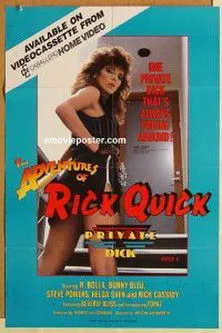 Póster de la película The Adventures of Rick Quick, Private Dick