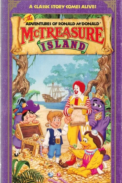 Portada de The Adventures of Ronald McDonald: McTreasure Island