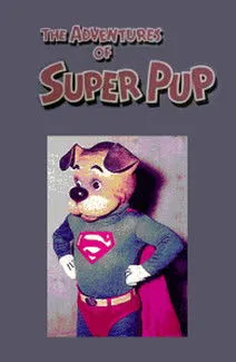 Billy Curtis interpreta a Super Pup / Bark Bent en The Adventures of Super Pup