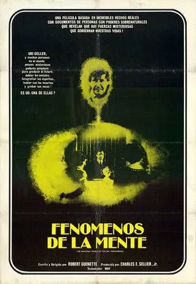 Uri Geller interpreta a en The Amazing World of Psychic Phenomena