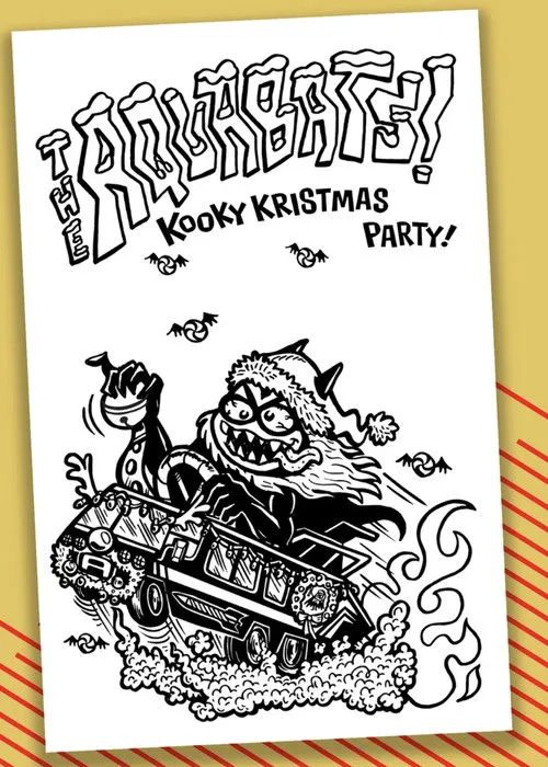 Christian Jacobs interpreta a The MC Bat Commander en The Aquabats Kooky Kristmas Party