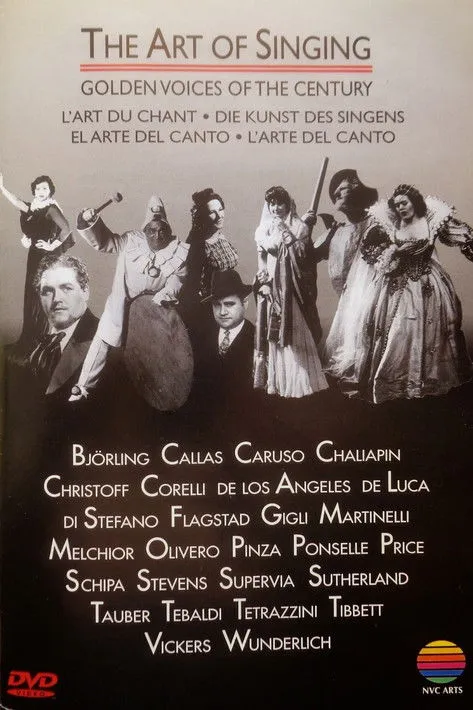 Póster de The Art of Singing: Golden Voices of the Century