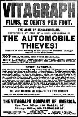 Florence Lawrence interpreta a  en The Automobile Thieves