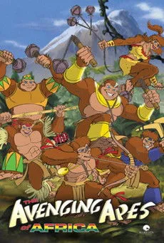 Póster de la película The Avenging Apes of Africa