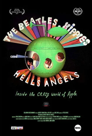 Póster de The Beatles, Hippies & Hells Angels: Inside the Crazy World of Apple