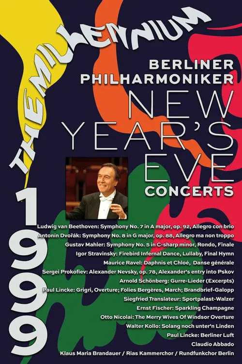 Póster de The Berliner Philharmoniker’s New Year’s Eve Concert: 1999