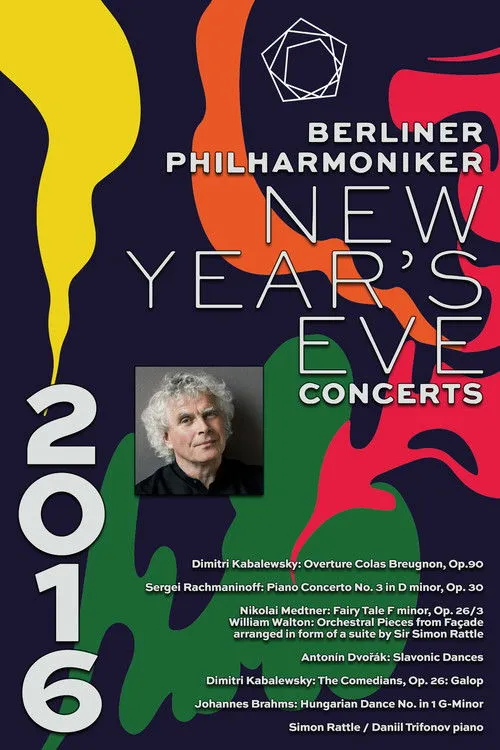 Póster de The Berliner Philharmoniker’s New Year’s Eve Concert: 2016