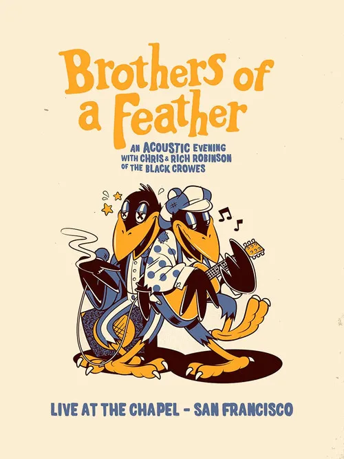 Póster de The Black Crowes Brothers of a Feather Live at the Chapel