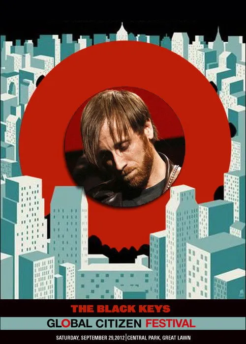 Dan Auerbach interpreta a vocals/guitar en The Black Keys: Live at Global Citizen Music Festival 2012