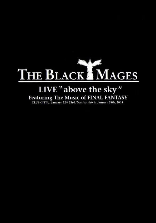 Póster de THE BLACK MAGES LIVE "Above the Sky"