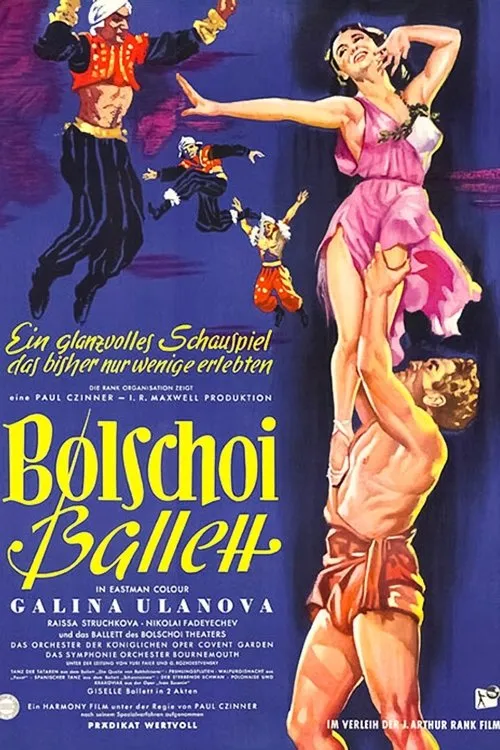 Galina Ulanova interpreta a en The Bolshoi Ballet