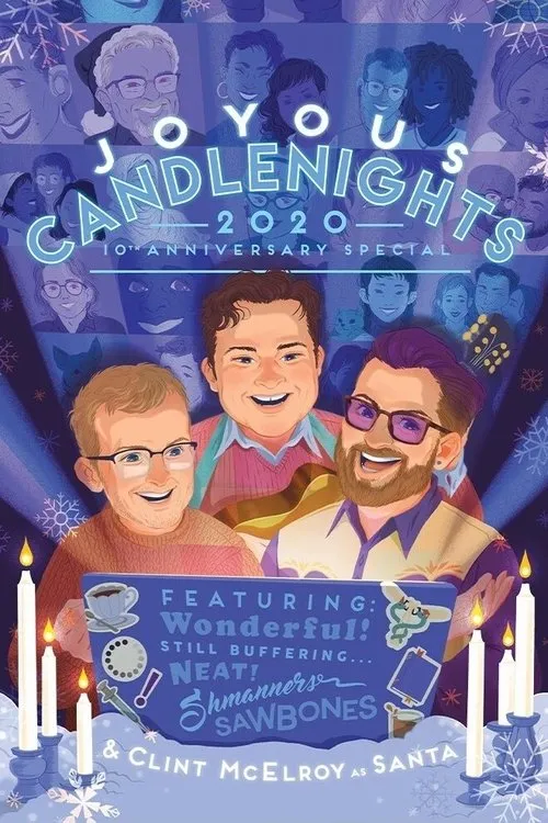 Clint McElroy interpreta a Santa Clause en The Candlenights 2020 Special