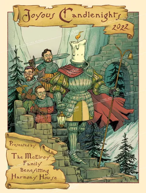 Clint McElroy interpreta a Self / Sticky / Santa Claus en The Candlenights 2022 Special