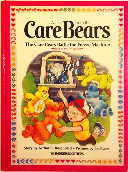 Portada de The Care Bears Battle the Freeze Machine