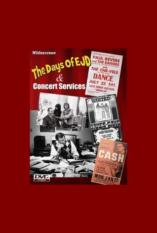 Póster de The Days of EJD and Concert Services: A Northwest Rock & Roll Story