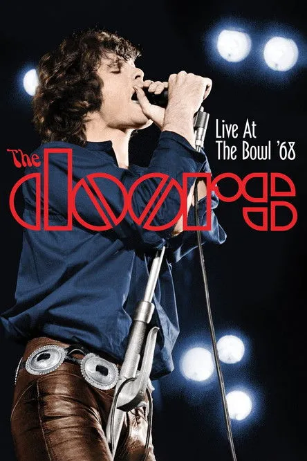 Póster de The Doors en concierto. Bowl 68