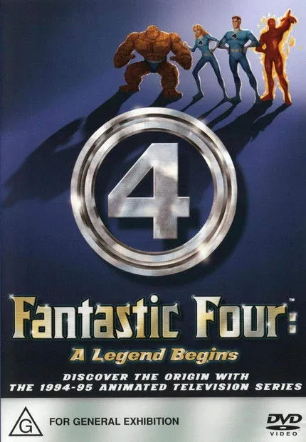 Portada de The Fantastic Four: A Legend Begins