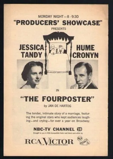Hume Cronyn interpreta a en The Fourposter