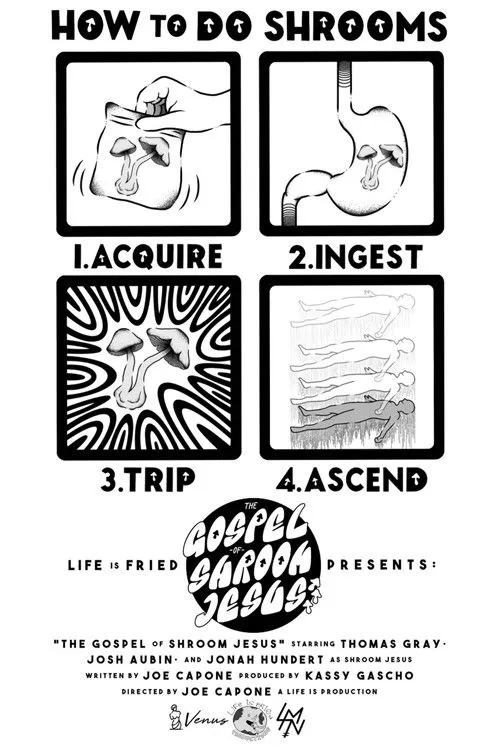 Josh Aubin interpreta a Simon Phelper en The Gospel of Shroom Jesus