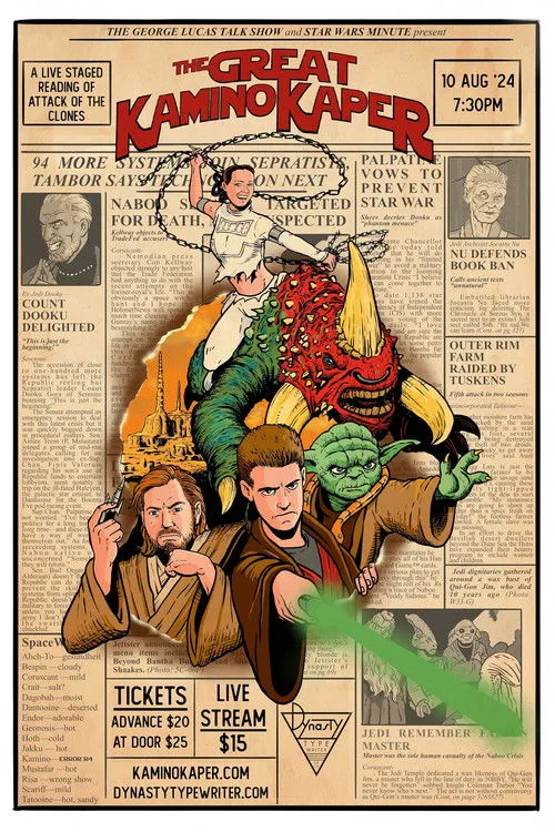 Portada de The Great Kamino Kaper: A Live Reading of Attack of the Clones