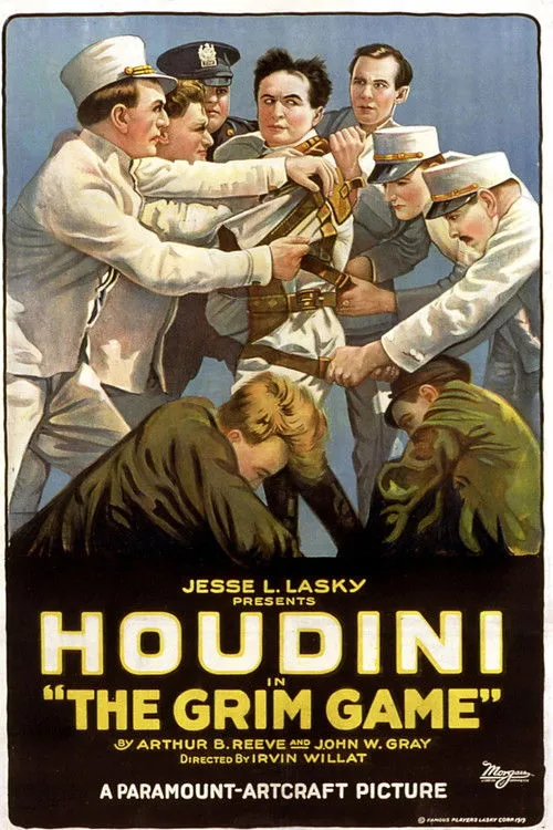 Harry Houdini interpreta a Harvey Hanford en The Grim Game