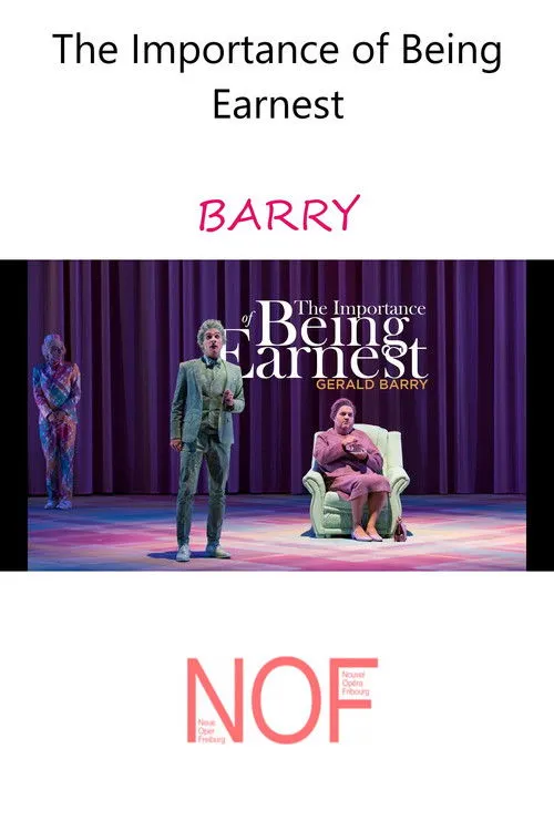 Steven Beard interpreta a  en The Importance of Being Earnest - BARRY