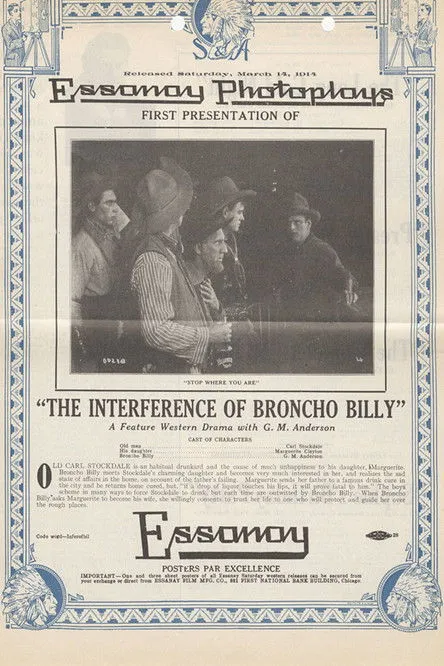 Thomas J. Crizer interpreta a en The Inference of Broncho Billy