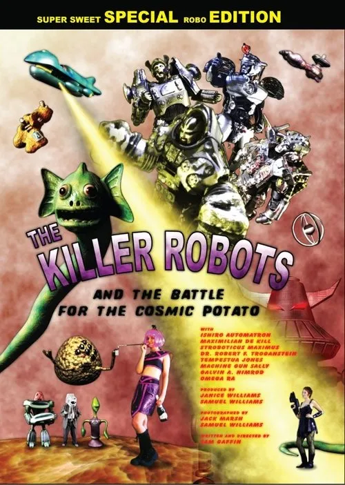 Póster de The Killer Robots and the Battle for the Cosmic Potato