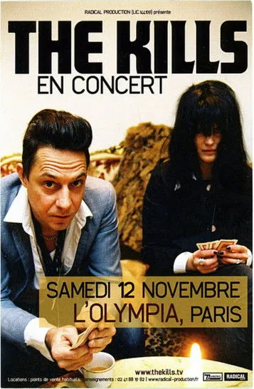 Alison Mosshart interpreta a en The Kills - Live At L'Olympia Theatre