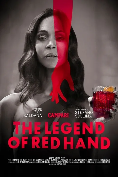 Zoe Saldaña interpreta a Mia Parc en The Legend of Red Hand