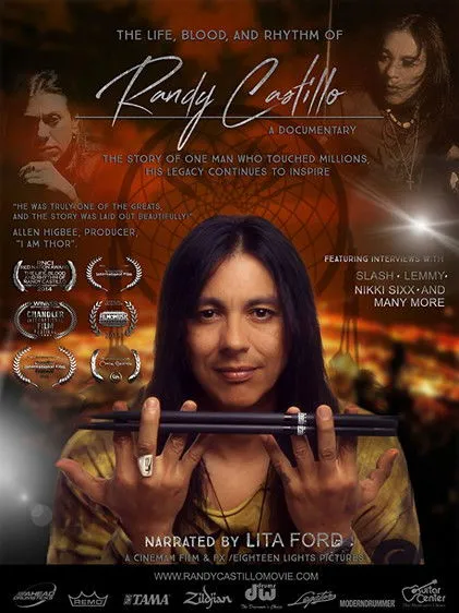 Póster de The Life, Blood and Rhythm of Randy Castillo
