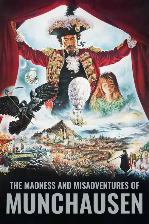 Póster de The Madness and Misadventures of Munchausen