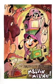 Thurop Van Orman interpreta a Cirque Showrunner en The Magnificent Menagerie of Melvin McMelanie