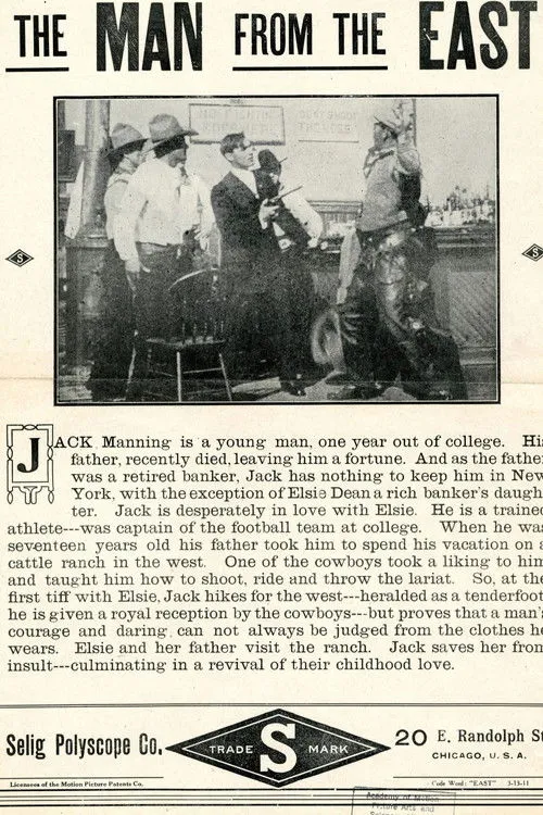 Póster de la película The Man from the East