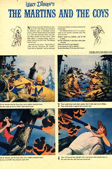 Bud Linn interpreta a The King's Men en The Martins and the Coys