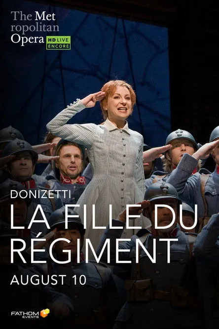 Póster de The Metropolitan Opera: La Fille du Régiment