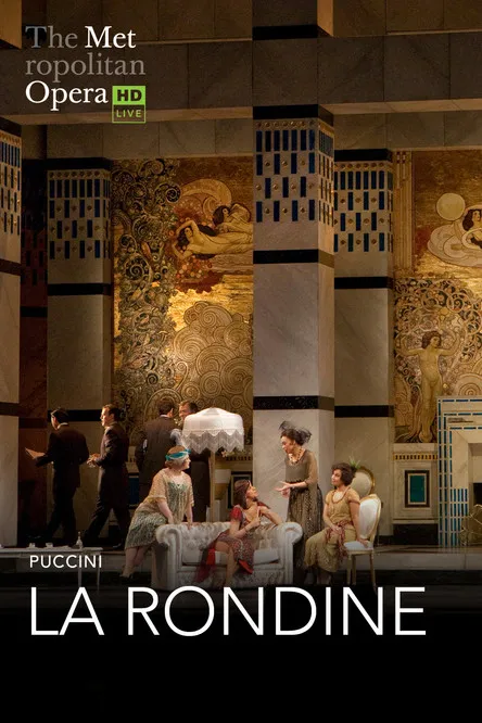 Póster de The Metropolitan Opera: La Rondine