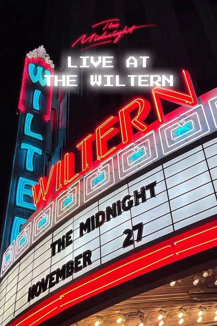 Póster de The Midnight - Live at the Wiltern