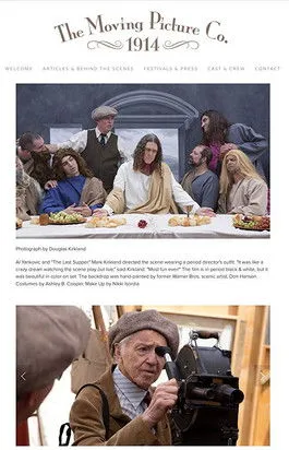 Matthew Senreich interpreta a Apostle en The Moving Picture Co. 1914